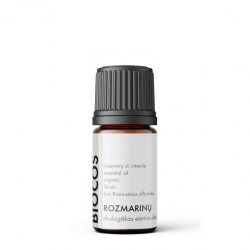 Organic Resemary Essential Oil Ekologiškas rozmarinų eterinis aliejus, 5ml  