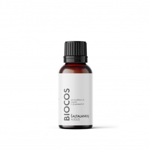 Organic Sea Buckthorn Oil Ekologiškas šaltalankių aliejus, 100ml