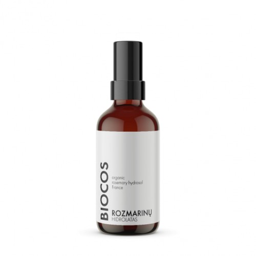 Organic Rosemary Hydrosol Rozmarinų vanduo - hidrolatas, 100ml