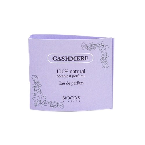 Cashmere 100% Natural Botanical Perfume Botaninių kvepalų testeris, 2ml