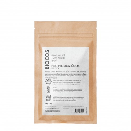 Dead Sea Salt Negyvosios jūros druska, 1000g