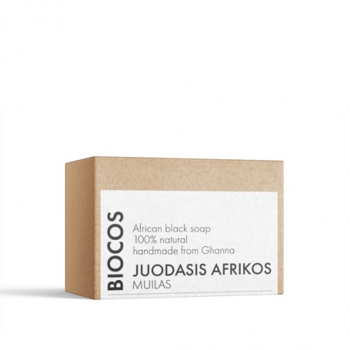 African Black Soap Juodasis Afrikos muilas, 100 g