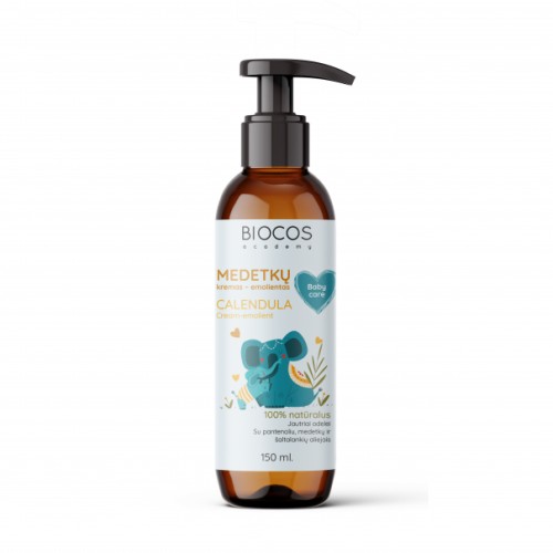 Calendula Cream Emollient Medetkų kremas - emolientas vaikams, 150 ml 