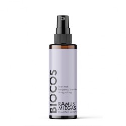 Linen Mist Bergamot, Lavender Ylang Patalynės dulksna - Ramus miegas, 100 ml  