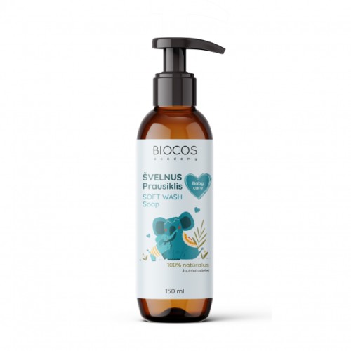 Baby Care Soft Wash Soap Švelnus prausiklis, 150 ml 