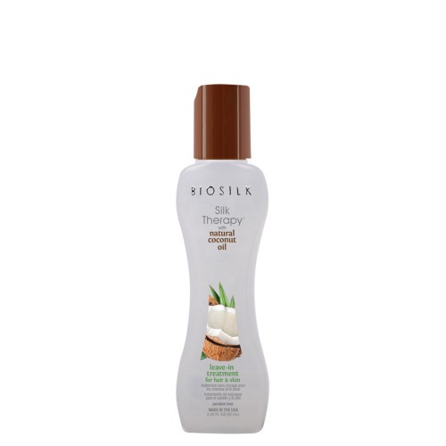 Silk Therapy Coconut Oil Leave-In Treatment Plaukų šilkas su kokosų aliejumi, 67ml