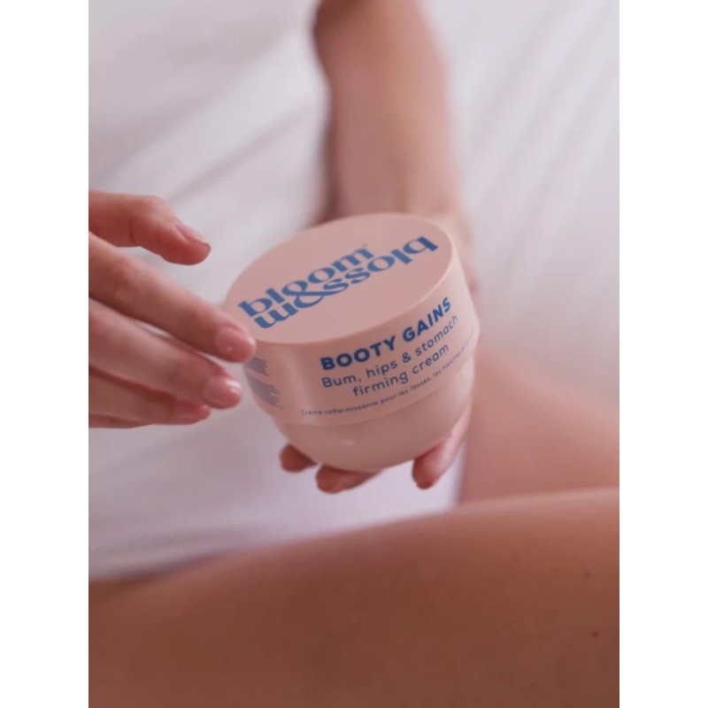 BOOTY GAINS Bum, Hips & Stomach Firming Cream Stangrinamasis kūno kremas, 240ml