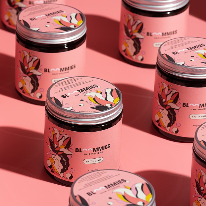 Hair Vitamins Vitaminai plaukams rinkinys, 6 mėnesiams