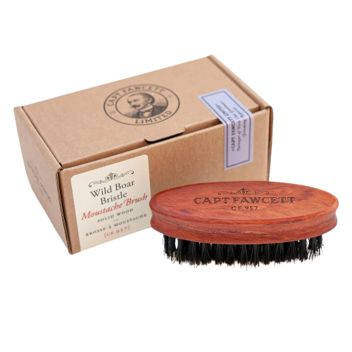 Wild Boar Bristle Moustache Brush Ūsų šepetys, 1vnt