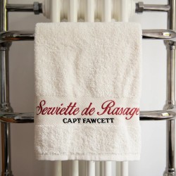 Luxurious Shave Towel Skutimosi rankšluostis, 1vnt 