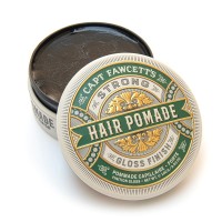 Strong Pomade Stiprios fiksacijos ir žvilgesio plaukų pomada, 100g 