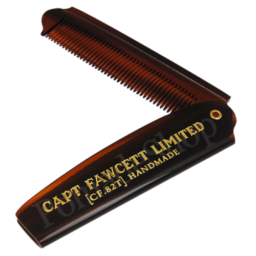 Folding Pocket Beard Comb Sulankstomos kišeninės barzdos šukos, 1vnt.