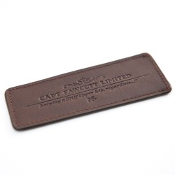 Leather Case For Folding Pocket Beard Comb Odinis dėklas barzdos šukoms, 1vnt. 