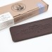 Leather Case For Folding Pocket Beard Comb Odinis dėklas barzdos šukoms, 1vnt.