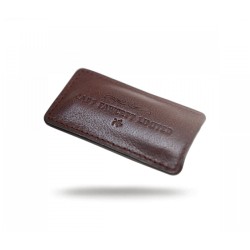 Leather Case for Folding Pocket Moustache Comb Odinis dėklas ūsų šukoms, 1vnt. 