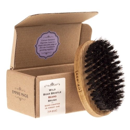 Wild Boar Bristle Beard Brush Barzdos šepetys, 1vnt