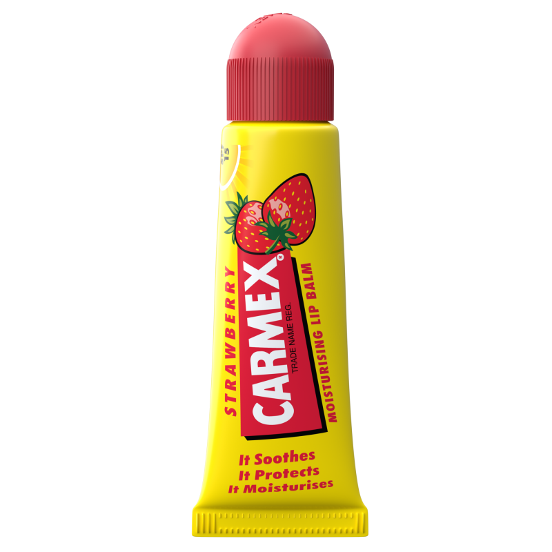 Strawberry Tube SPF15 Braškių skonio lūpų balzamas, 10g
