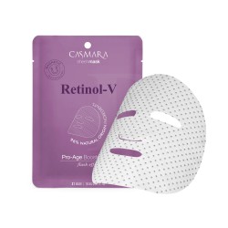 Casmara Pro Age Booster Sheet Mask Retinol Stangrinamoji veido kaukė su retinoliu ir magnetine technologija, 1 vnt. 
