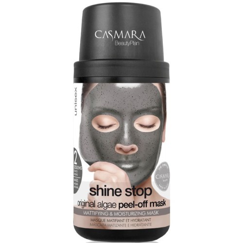 Shine Stop Algea Peel Off Mask Alginatinė, riebalų išsiskyrimą reguliuojanti veido kaukė, 2 kartams