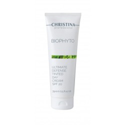 Bio Phyto Ultimate Defence Tinted Day Cream SPF 20 Apsauginis dieninis veido kremas su tonu, 75ml 