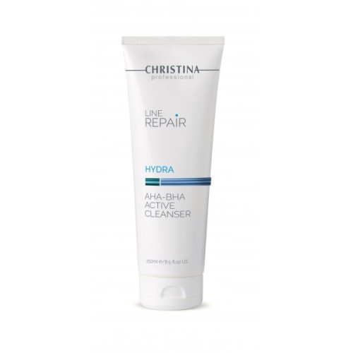 Line Repair Hydra AHA-BHA Active Cleanser AHA-BHA aktyvusis prausiklis, 250ml