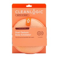 Dual-Texture Body Exfoliator Sensitive Skin Dvipusė kūno šveitimo kempinė jautriai odai, 1vnt 