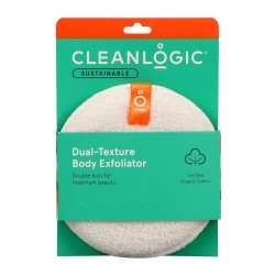 Dual-Texture Body Exfoliator Sustainable Dvipusė kūno šveitimo kempinė, 1vnt 