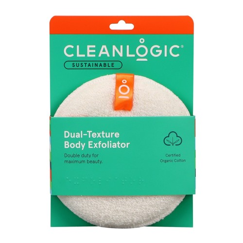 Dual-Texture Body Exfoliator Sustainable Dvipusė kūno šveitimo kempinė, 1vnt