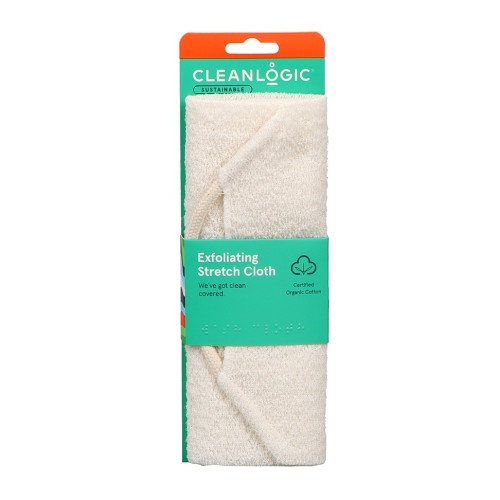 Exfoliating Strech Cloth Sustainable Ištempiama kūno šveitimo plaušinė, 1vnt