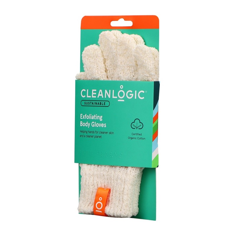 Exfoliating Body Gloves Sustainable Šveičiamosios pirštinės kūnui, 1 pora