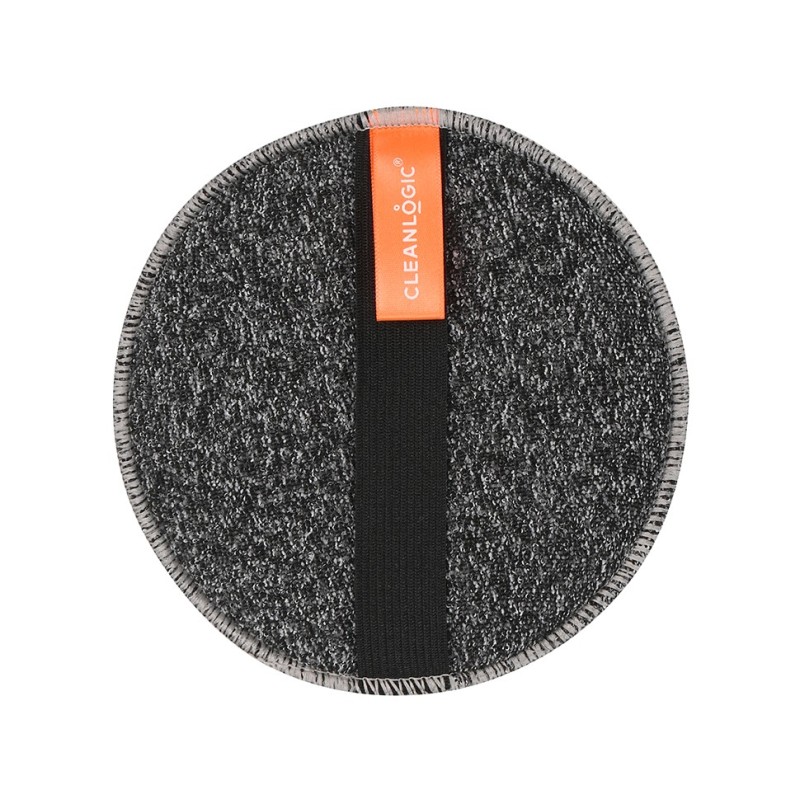 Dual-Texture Body Exfoliator Detoxify Dvipusė kūno šveitimo kempinė su anglimi, 1vnt