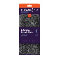Exfoliating Strech Cloth Detoxify Ištempiama kūno šveitimo plaušinė su anglimi, 1vnt 