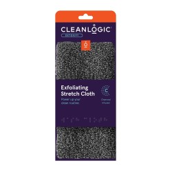 Exfoliating Strech Cloth Detoxify Ištempiama kūno šveitimo plaušinė su anglimi, 1vnt 