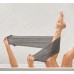 Exfoliating Strech Cloth Detoxify Ištempiama kūno šveitimo plaušinė su anglimi, 1vnt