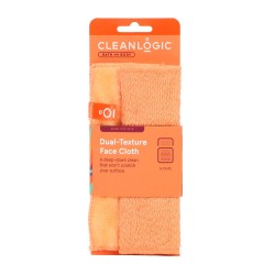 Dual-Texture Face Cloth Sensitive Skin Veido valymo šluostė jautriai odai, 1vnt 