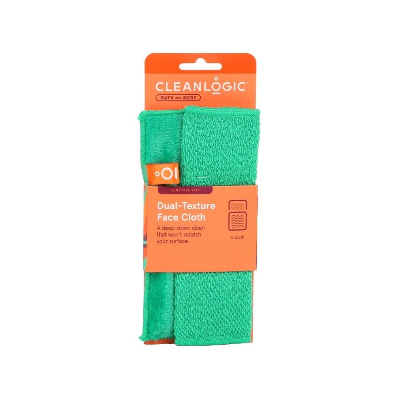 Dual-Texture Face Cloth Sensitive Skin Veido valymo šluostė jautriai odai, 1vnt