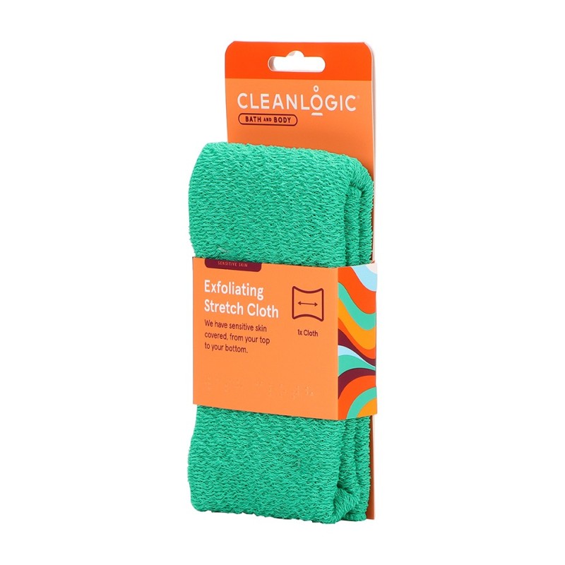 Exfoliating Strech Cloth Sensitive Skin Ištempiama kūno šveitimo plaušinė jautriai odai, 1vnt