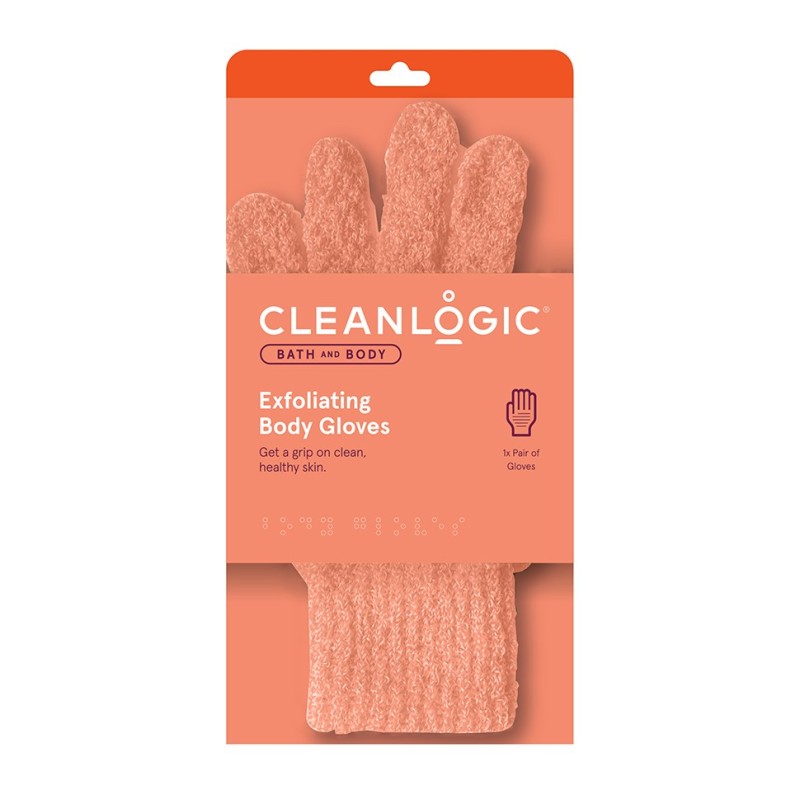 Exfoliating Body Gloves Šveičiamosios pirštinės kūnui, 1 pora