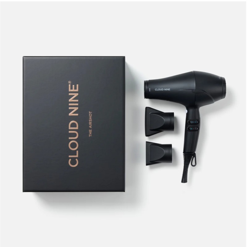 AIRSHOT Plaukų džiovintuvas + DOVANA WET HAIRBRUSH, 1 vnt.