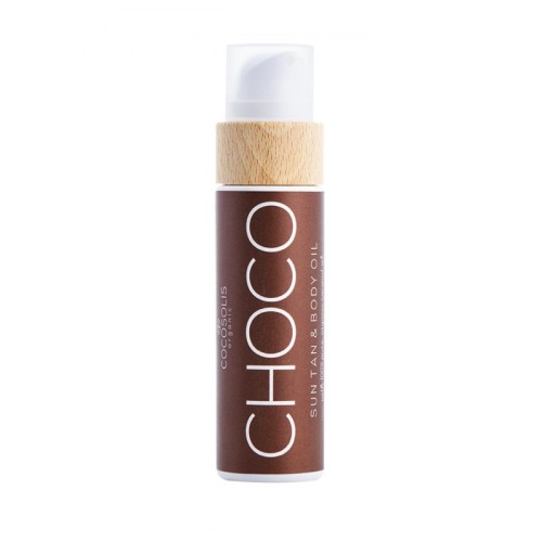 Choco Sun Tan & Body Oil Organiškas įdegio aliejus kūnui, 110ml