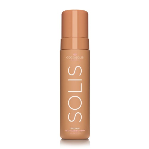 Solis Medium Self-Tanning Foam Savaiminio įdegio putos, 200ml