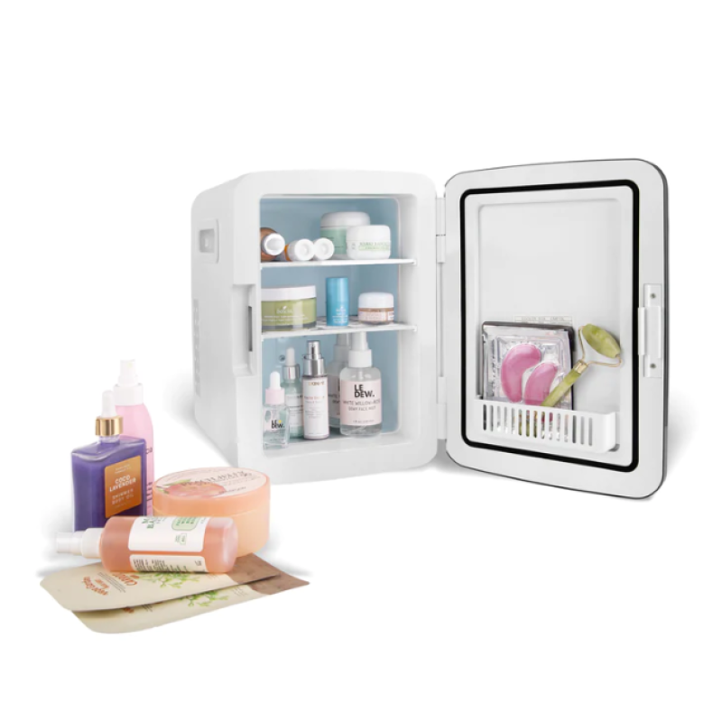 Classic 10 Liter Mini Fridge White Šaldytuvas/šildytuvas kosmetikai, 1vnt