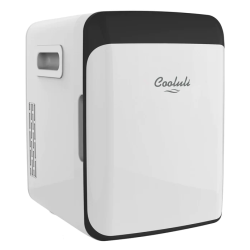 Classic 10 Liter Mini Fridge White Šaldytuvas/šildytuvas kosmetikai, 1vnt 