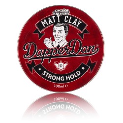 Matt Clay Stiprios fiksacijos, matinis plaukų modeliavimo molis, 100 ml 