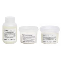 LOVE Curl Travel Full Set Plaukų priežiūros rinkinys garbanotiems plaukams, 1vnt 