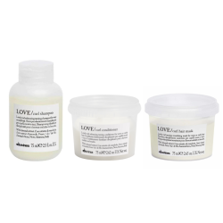 LOVE Curl Travel Full Set Plaukų priežiūros rinkinys garbanotiems plaukams, 1vnt 