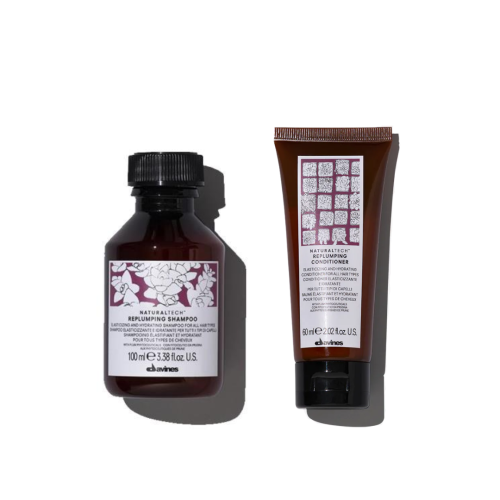 REPLUMPING Travel Set Kelioninis plaukus storinančių priemonių rinkinys, 1vnt