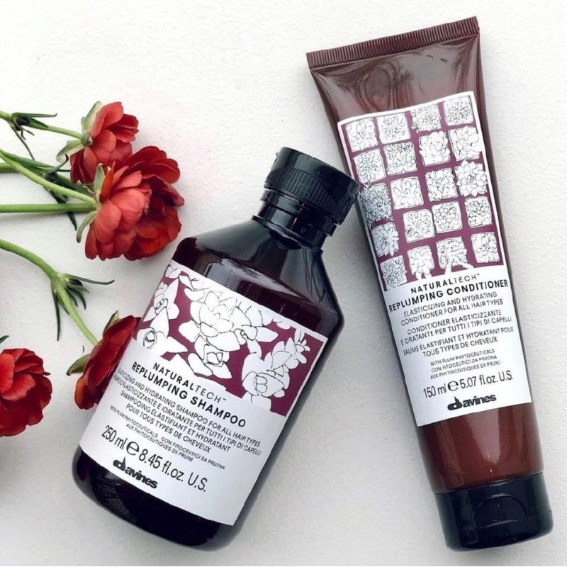 Replumping Shampoo Plaukus storinantis šampūnas pH 5.5, 100ml