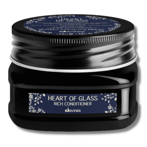 Heart of Glass Rich Conditioner Šviesius plaukus maitinantis kondicionierius, 90ml