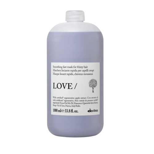 LOVE Smoothing Greito poveikio kaukė tiesiems plaukams, 1000ml